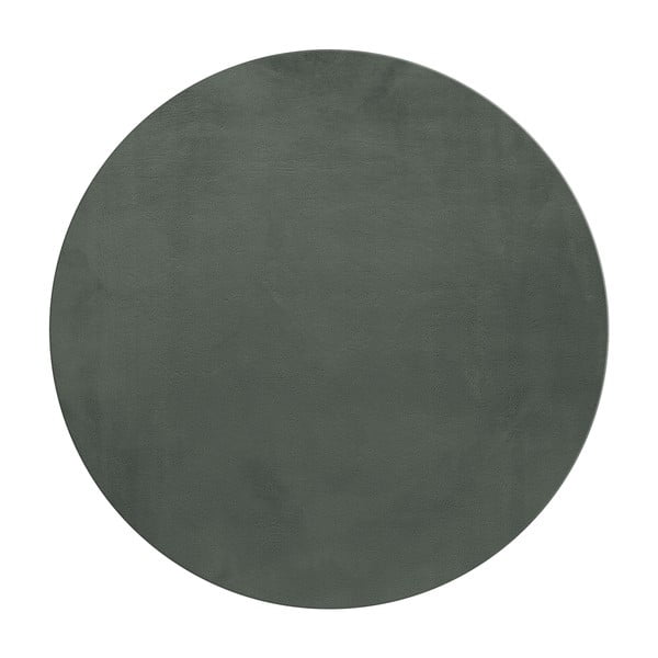 Zelený prateľný okrúhly koberec ø 160 cm Pouffy – Ayyildiz Carpets
