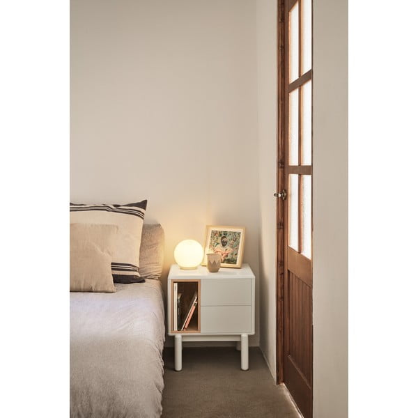 Krémový nočný stolík Corvo – Teulat-image-4