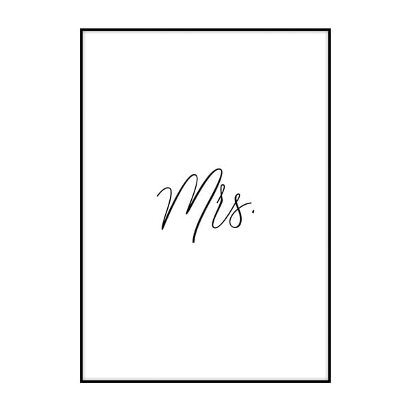 Plagát Imagioo Mrs. , 40 × 30 cm