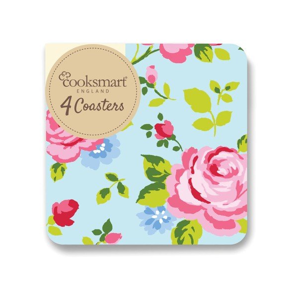 Sada 4 podložiek pod poháre Cooksmart England Florals-image-1