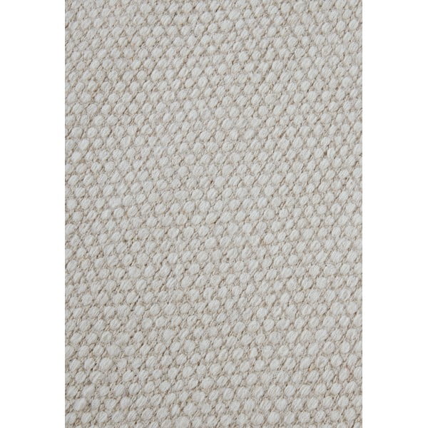 Krémovobiely ručne tkaný koberec s prímesou vlny 120x170 cm Pradesh Natural White – Elle Decoration-image-4
