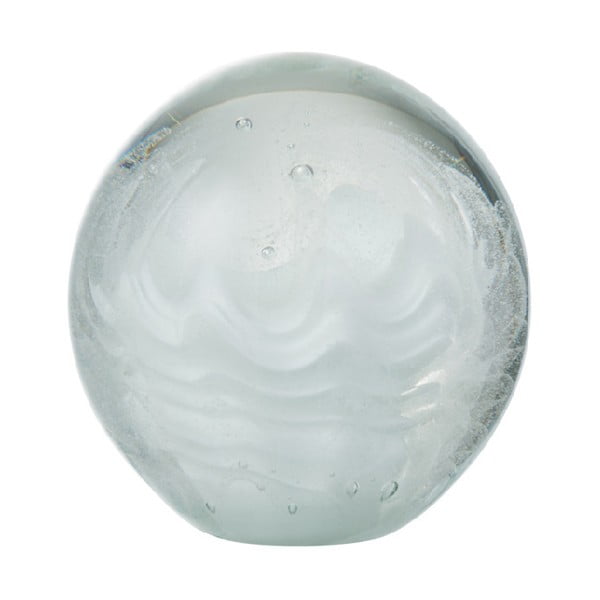 Sklenená dekoratívna guľa J-Line Paperwei, ⌀ 12 cm