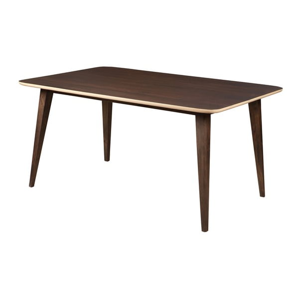 Jedálenský stôl z masívneho mangového dreva Woodjam Play Dark, 160 cm