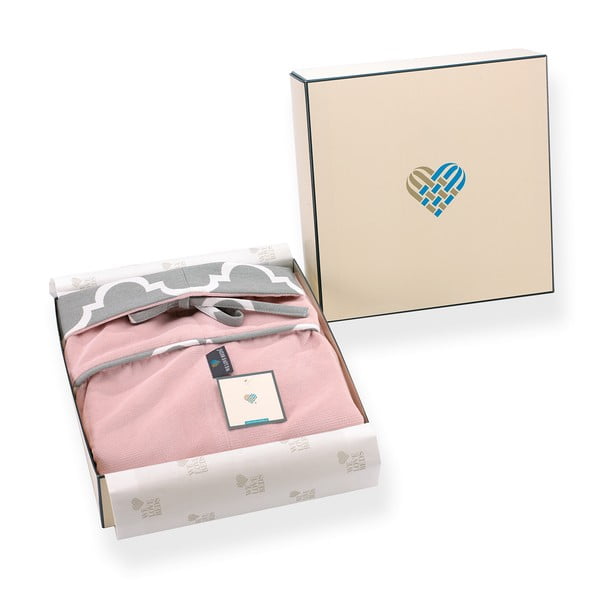 Ružová obliečka na vankúš WeLoveBeds Rose Quarz Candy, Ø 20 × 58 cm-image-2