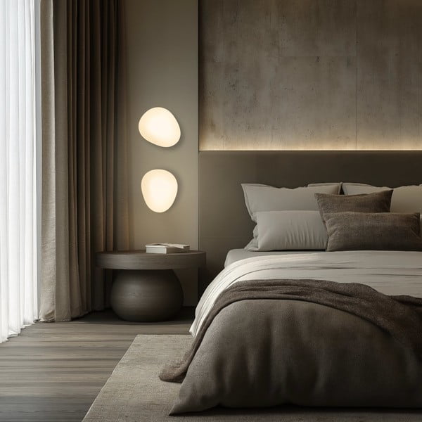 Biele nástenné svietidlo Stones – Candellux Lighting-image-3