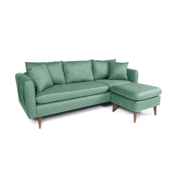 Tyrkysovomodrá pohovka 215 cm Sofia – Balcab Home-image-3