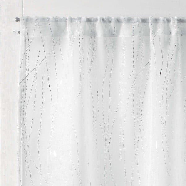 Biele voálové záclony v súprave 2 ks 70x200 cm Filiane – douceur d'intérieur-image-1