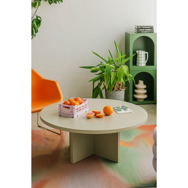 Biely okrúhly konferenčný stolík ø 100 cm Pausa – Really Nice Things-image-2