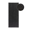 Čierny jutový behúň 80x200 cm Bouclé – Hanse Home