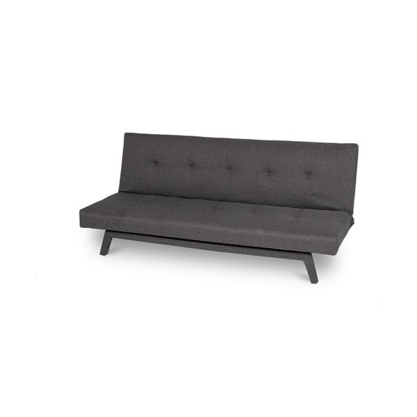 Tmavosivá rozkladacia pohovka so sivými nohami Debut Ozzie-image-1