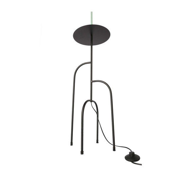 Zeleno-čierna stojacia lampa (výška 175 cm) Ravello - Candellux Lighting-image-3