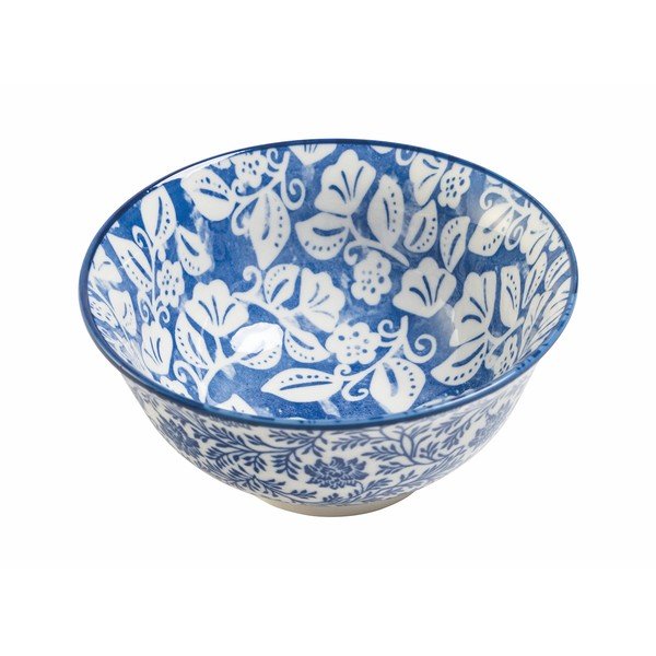 Bielo-modré porcelánové misy v súprave 3 ks Confusion – Villa d'Este-image-1