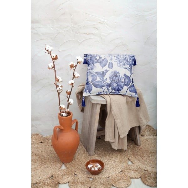 Dekoratívny vankúš Really Nice Things Borlas Blue Birds, 45 × 45 cm-image-1