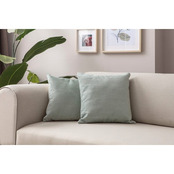 Menčestrové obliečky na vankúše v súprave 2 ks 43x43 cm – Mioli Decor-image-3