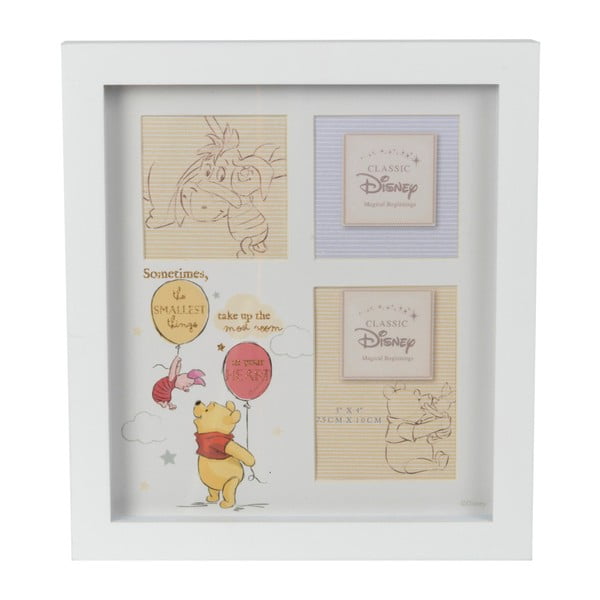 Fotorámik na 3 fotografie Disney Magical Beginnings Collage Frame Pooh Heart