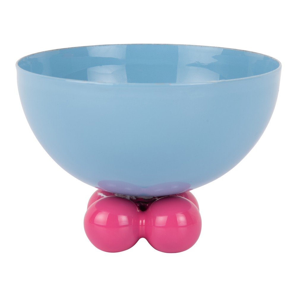 E-shop Svetlomodrá železná miska Double Funky – PT LIVING
