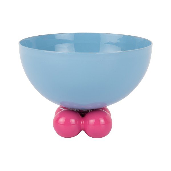 Svetlomodrá železná miska Double Funky – PT LIVING