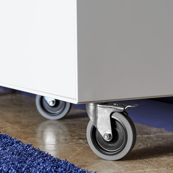 Biela vysoká komoda 91x103 cm Edge by Hammel - Hammel Furniture-image-4