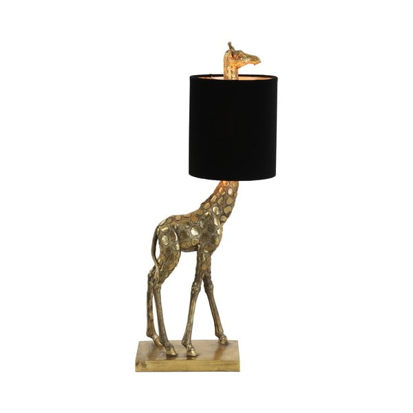 Stolová lampa v čierno-bronzovej farbe (výška 61 cm) Giraffe - Light & Living