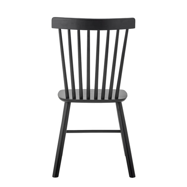 Čierna jedálenská stolička z kaučukového dreva Mill – Bloomingville-image-3