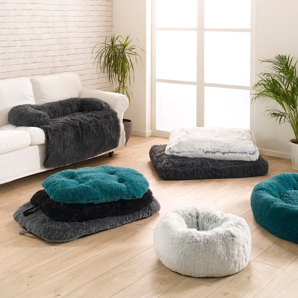 Biely pelech pre psa ø 55 cm Fluffy Heather – Love Story-image-1