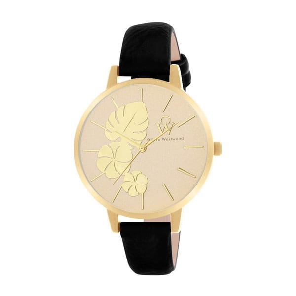 Dámske hodinky s remienkom v čiernej farbe Olivia Westwood Grando