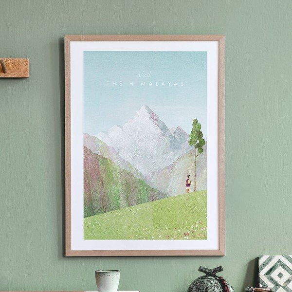 Plagát Travelposter Himalayas, 50 x 70 cm-image-2
