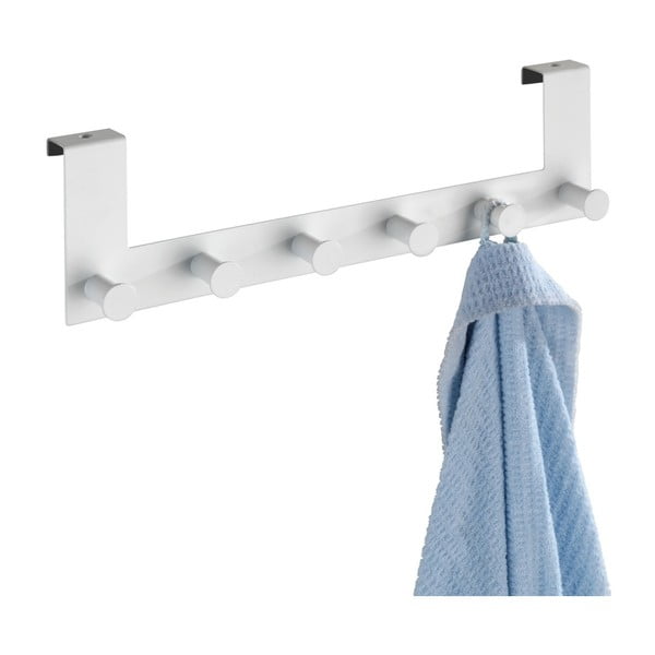 Biely kovový vešiak na dvere 39 cm Celano – Wenko-image-2