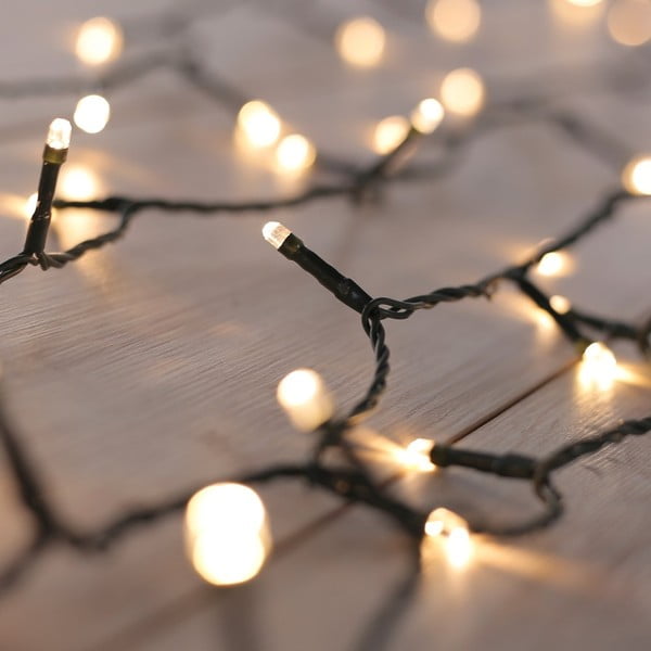Zelená LED svetelná reťaz DecoKing Basic, 100 svetielok, dĺžka 10,43 m-image-1