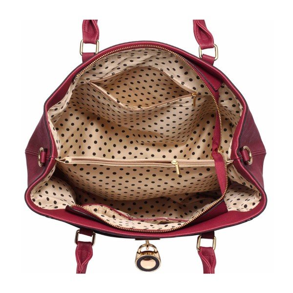 Kabelka L&S Bella Burgundy-image-2