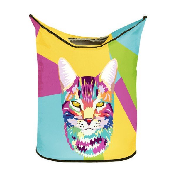 Kôš na bielizeň Pop Art Cat-image-1