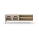 Krémový TV stolík 160x50 cm Diora – Marckeric