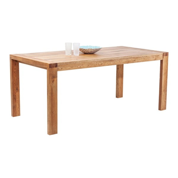 Rozkladací jedálenský stôl z olejovaného dubového dreva Kare Design City, dĺžka 180 cm
