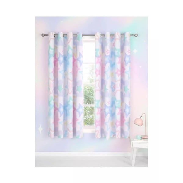Detský záves 2 ks 168x183 cm Ombre Stars – Catherine Lansfield-image-2