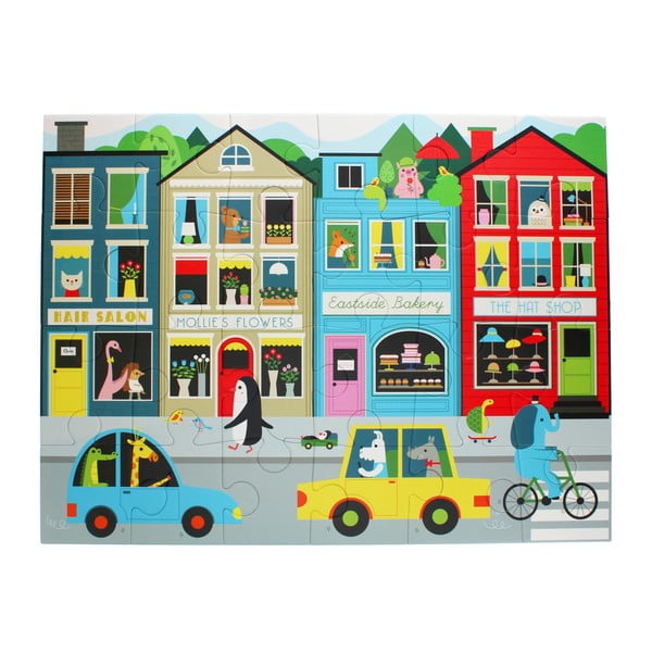 Puzzle (počet dielikov 24) On Our Street – Rex London-image-2