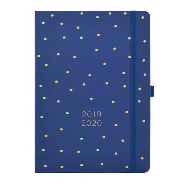 Modrý denný diár 2019/20 Busy B Diary, 432 strán
