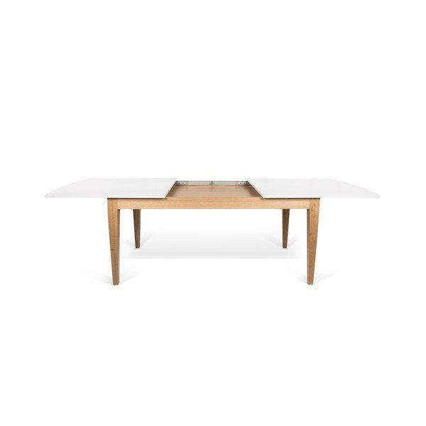 Biely rozkladací jedálenský stôl TemaHome Niche-image-3