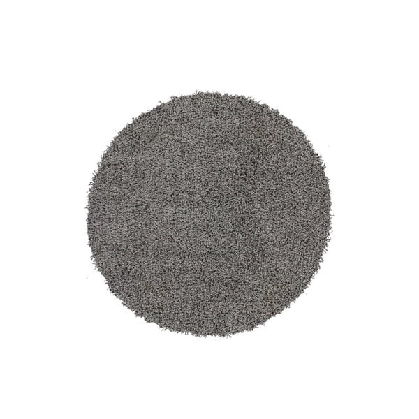 Sivý koberec Simple, Ø 120 cm