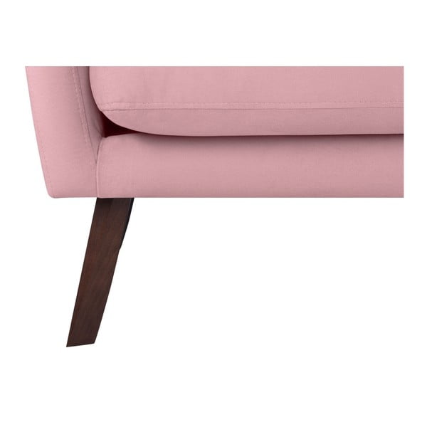Ružová dvojmiestna pohovka Mazzini Sofas Cotton-image-1