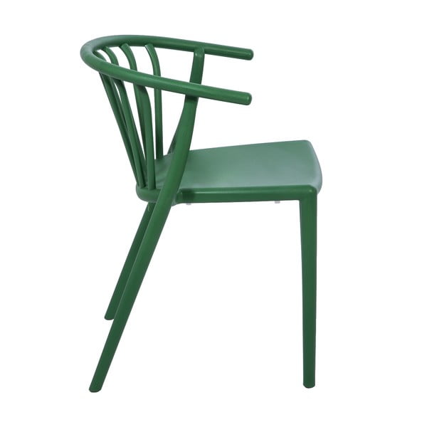 Zelená záhradná stolička Bonami Essentials Capri-image-3