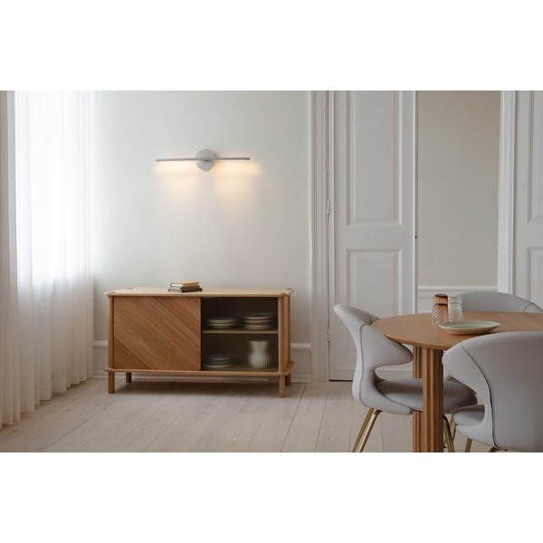 Kovové LED stmievateľné nástenné svietidlo v striebornej farbe Omni Wall – UMAGE-image-2