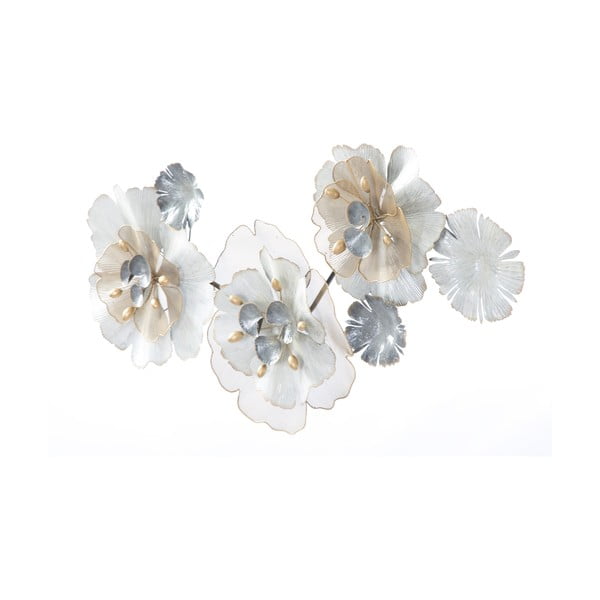 Nástenná kovová dekorácia Mauro Ferretti Flowery, 119 × 60 cm-image-2