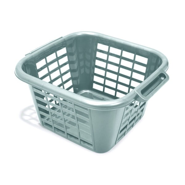 Sivý kôš na bielizeň Addis Square Laundry Basket, 24 l