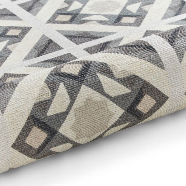 Sivý prateľný behúň 61x170 cm Victoria Beige – Think Rugs-image-2