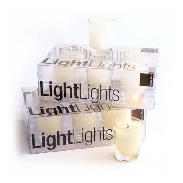 Sada 6 sviečok Design Ideas LightLights