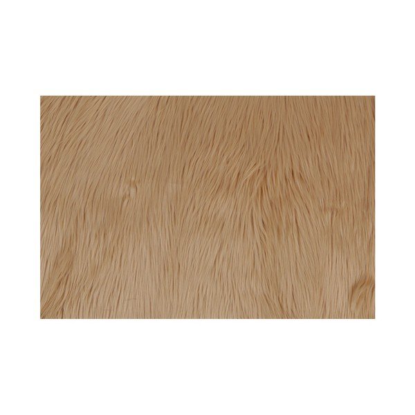 Hnedý koberec z umelej kožušiny Dione, 100 x 75 cm-image-2