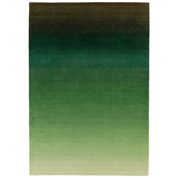 Zeleno-sivý koberec Asiatic Carpets Ombre, 200 x 290 cm