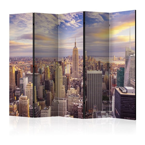 Paraván Artgeist Morning New York, 225 × 172 cm