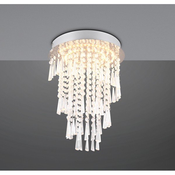 LED stropné svietidlo v striebornej farbe ø 30 cm Pomp – Reality-image-3