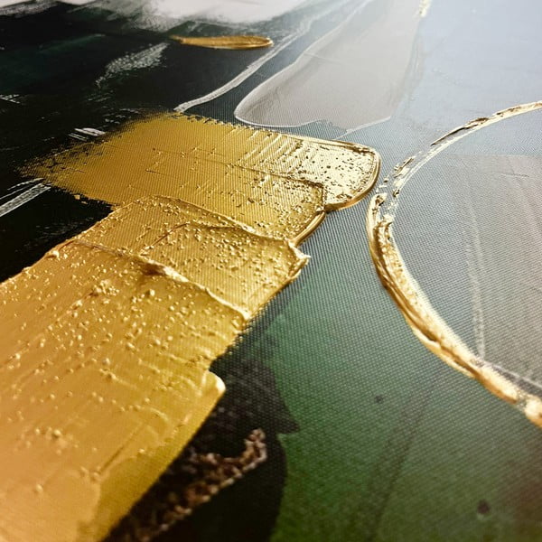 Obraz s ručne maľovanými prvkami 70x100 cm For – Styler-image-3